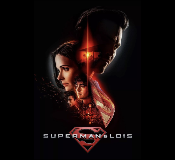 A poster of the movie superman returns.